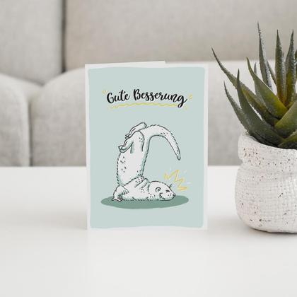 Grußkarte Gute Besserung