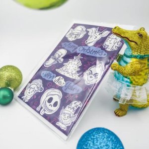 Grußkarte „Merry Christmas“