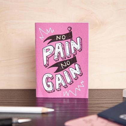 Notizbuch "No Pain!" No1