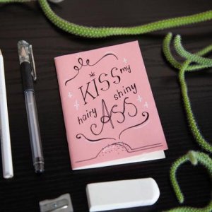 Notizbuch „Kiss“