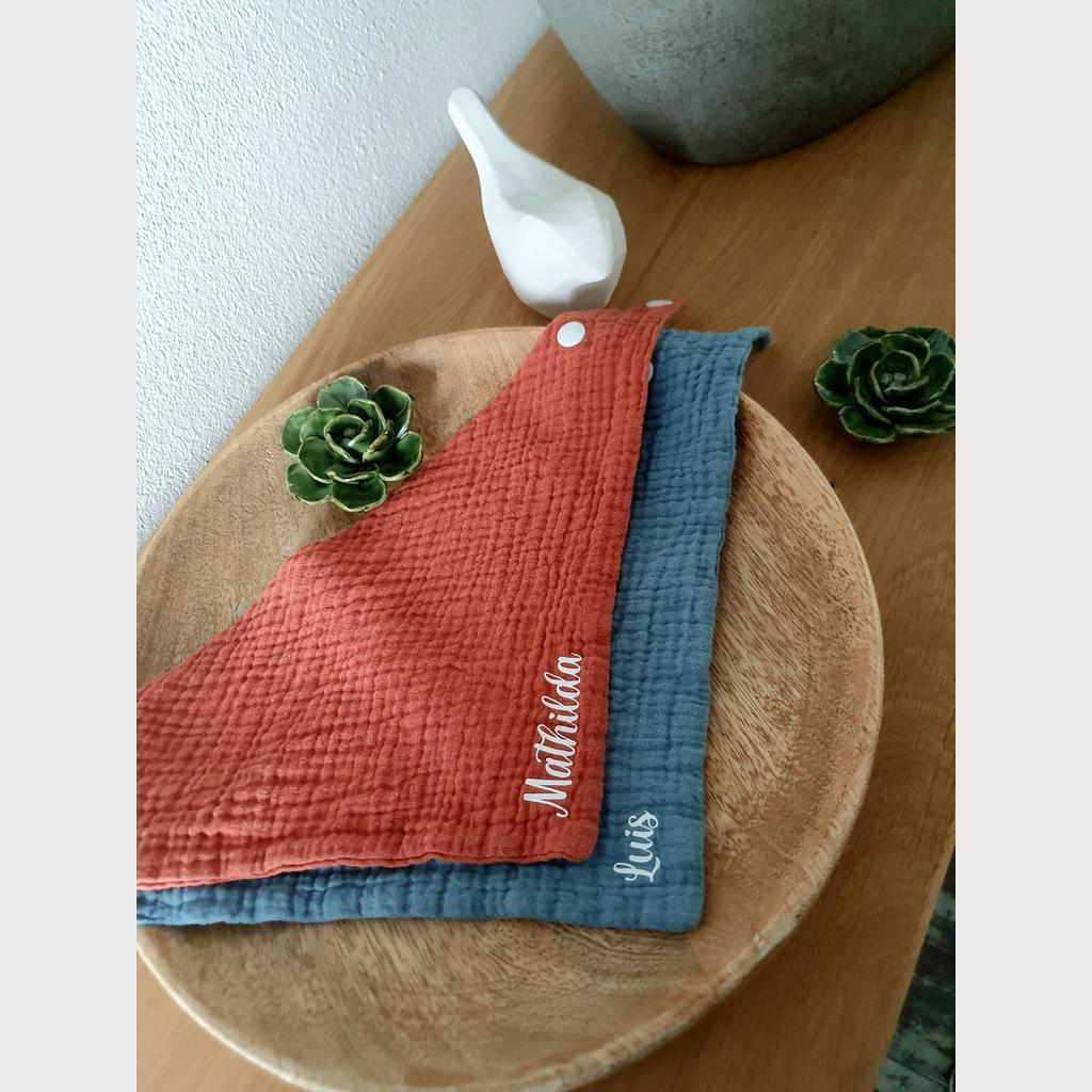 Babydreieckstuch aus Musselin mit Wunschdruck - Image 3