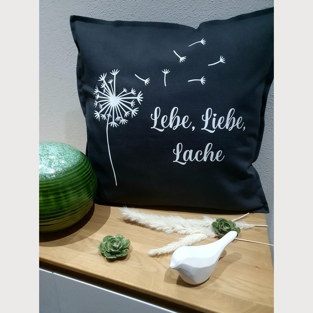 Zierkissen Lebe