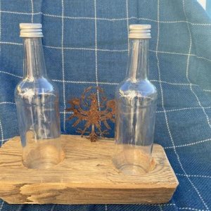 Altholz Falschenhalter Schnapsflaschen Tiroler Adler