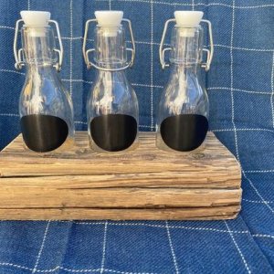 Altholz Flaschenhalter Holzbalken Landhaus UNIKAT Shabby TIROL