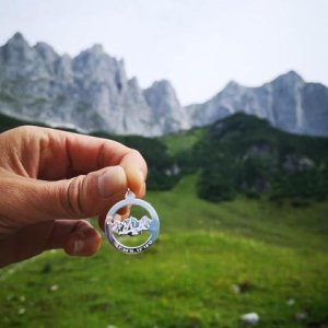 Anhänger Wilder Kaiser Silber