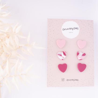 Valentinstag Herzen Pink