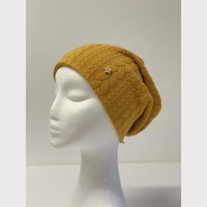 Beanie senfgelb