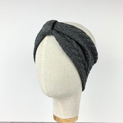 Stirnband dunkelgrau