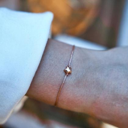 Armband mit Stern in Rosé - Image 3