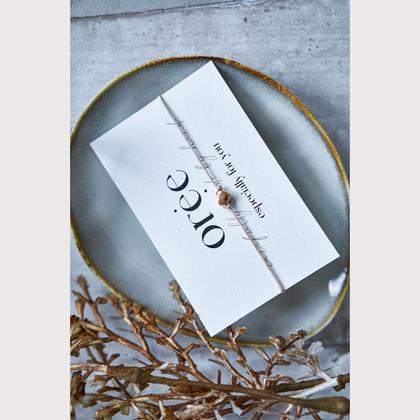 Beiges Armband mit Herz in Rosé - Image 2