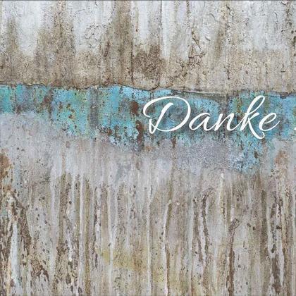 Grußkarte Kunstdruck "Danke"