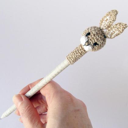 Hasen Bleistift, beigefarben - Image 3