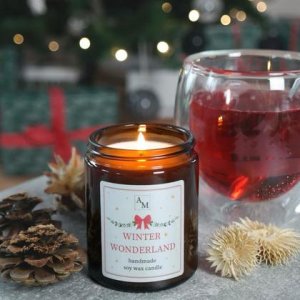 WINTER WONDERLAND Kerze aus Sojawachs