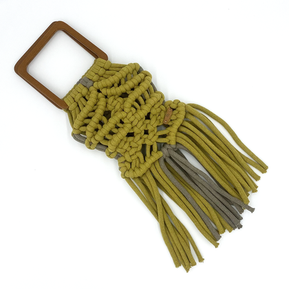 Tasche_Cuadro_Cognac/Kiwi