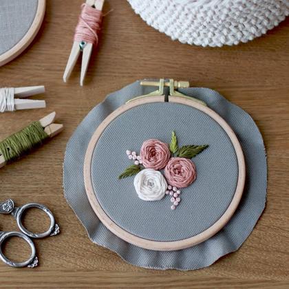 Stickbild Rosentrio - Image 3