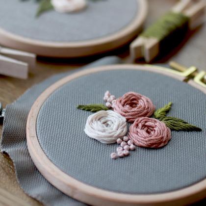 Stickbild Rosentrio - Image 2