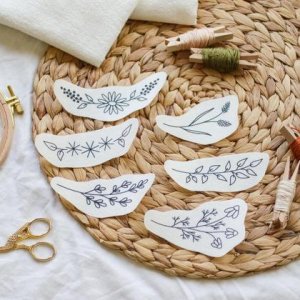 Stick & Stitch Set „Halsausschnitt“