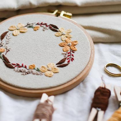 Stick & Stitch „Sunset Flowers“ - Image 3