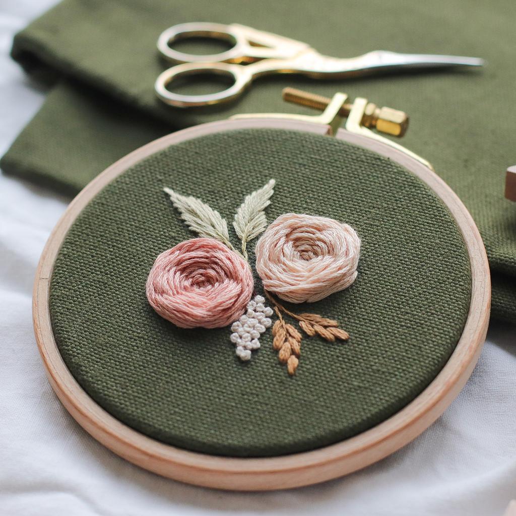 Stickbild „Rosenbouquet“ - Image 2