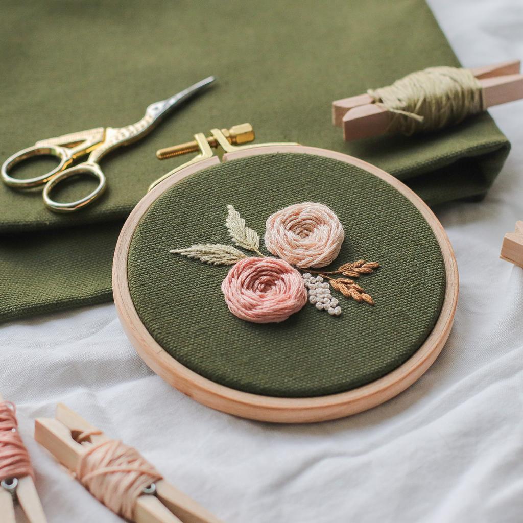 Stickbild „Rosenbouquet“ - Image 3