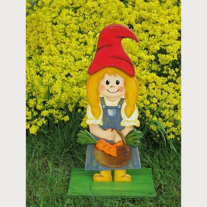 GartenWichtel * Lotte mit Karotte *