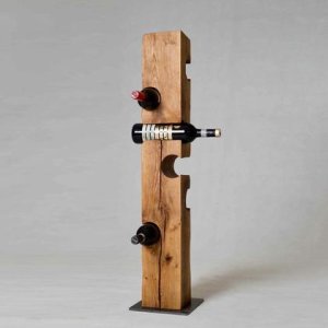 Weinständer 100cm Eiche – geölt- Einzelstück –