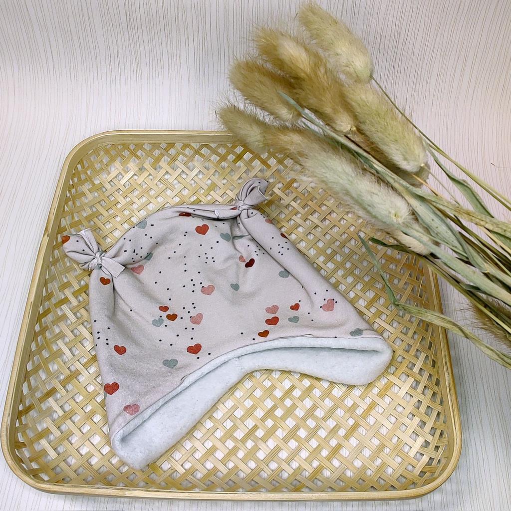 Ohrenmütze - Herzen