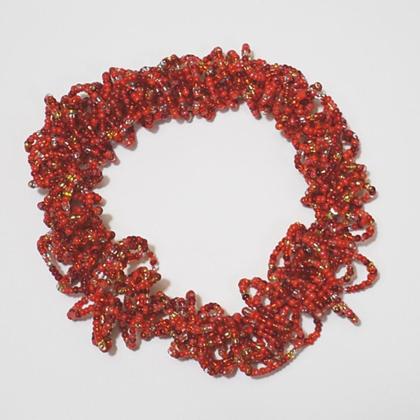 Knautschkette rot - Image 2