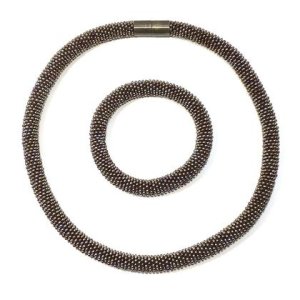 Schmuckset braun