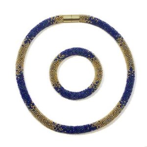 Schmuckset gelbes Laub