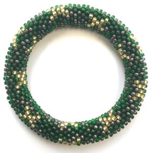 Armband X-mas dunkelgrün