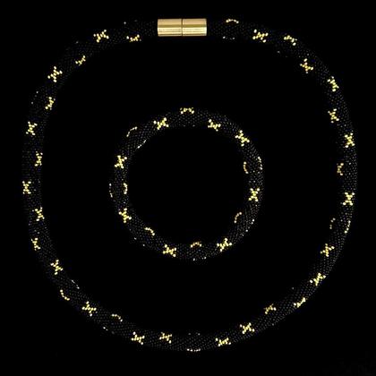 Miniperlen Schmuckset Mission X Laub - Image 3