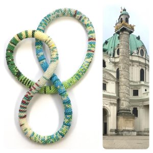 endlose Halskette „Karlsplatz“