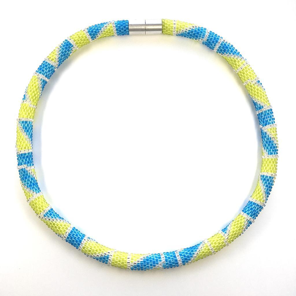 Halskette Frühling geometrisch