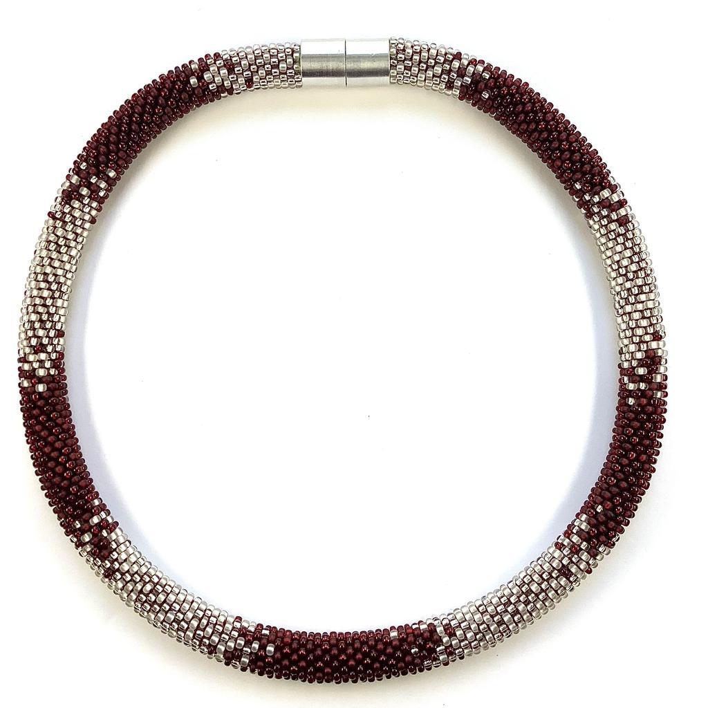 Halskette "Granatrot"
