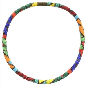 Miniperlen Halskette „Tagpfauenauge“