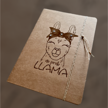 Notizheftchen lasergraviert A5