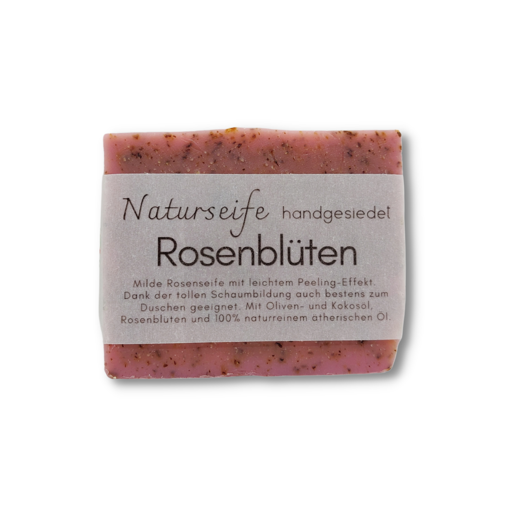Naturseife ROSENBLÜTEN handgesiedet - Image 3