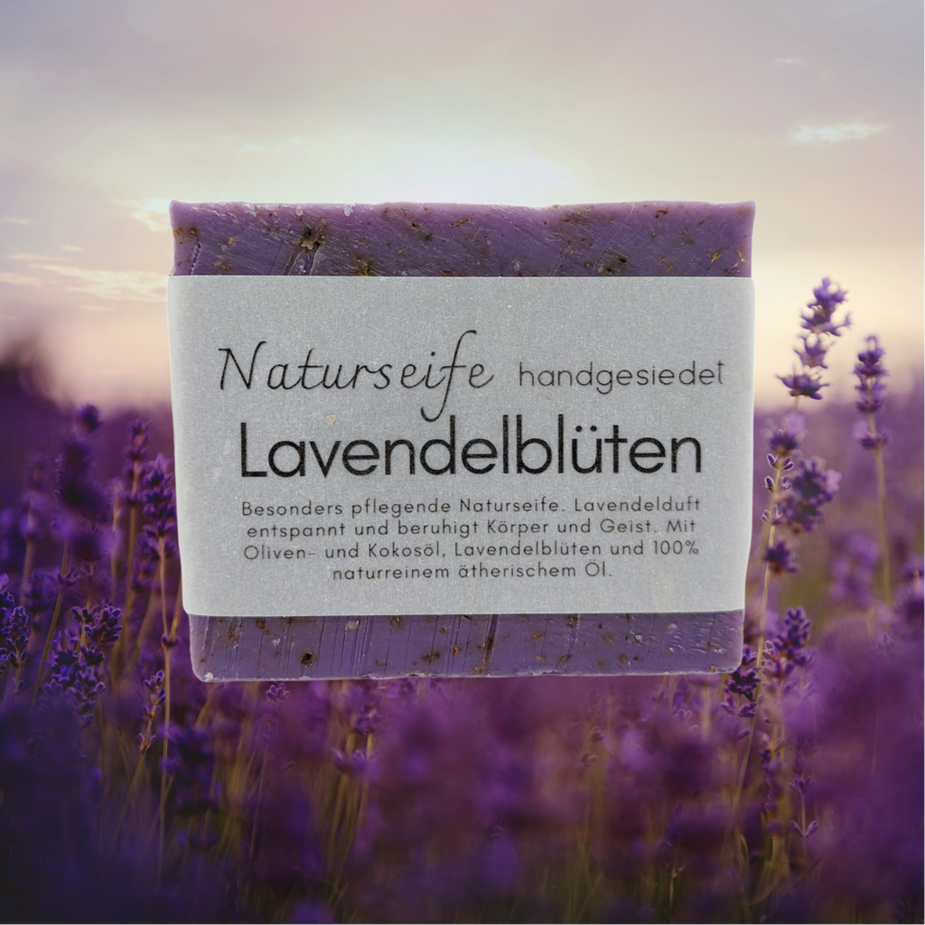 Naturseife LAVENDEL handgesiedet