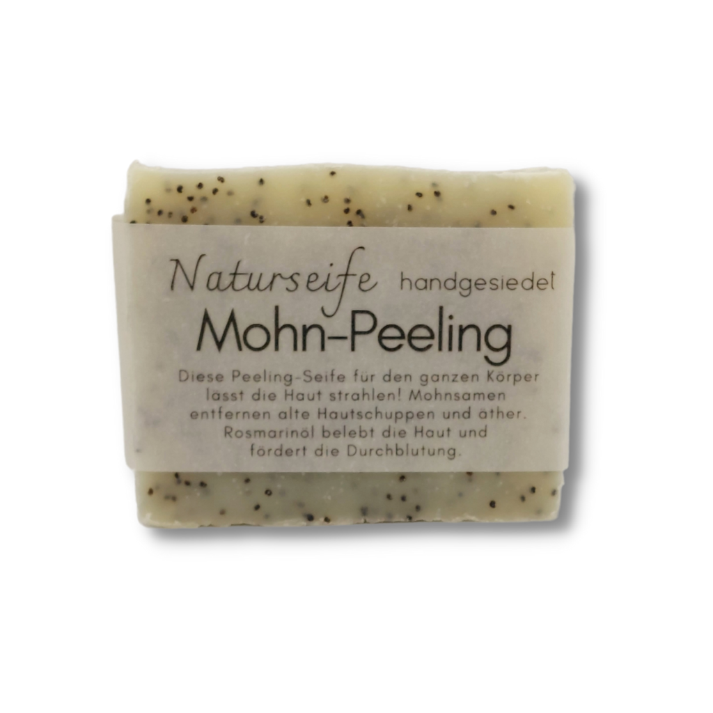 Naturseife MOHN-PEELING handgesiedet - Image 3