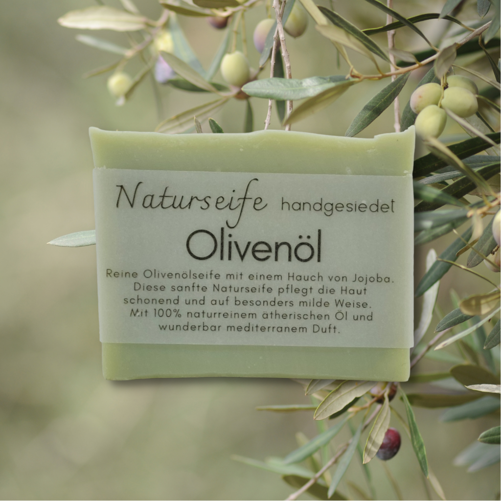 Naturseife OLIVENÖL handgesiedet