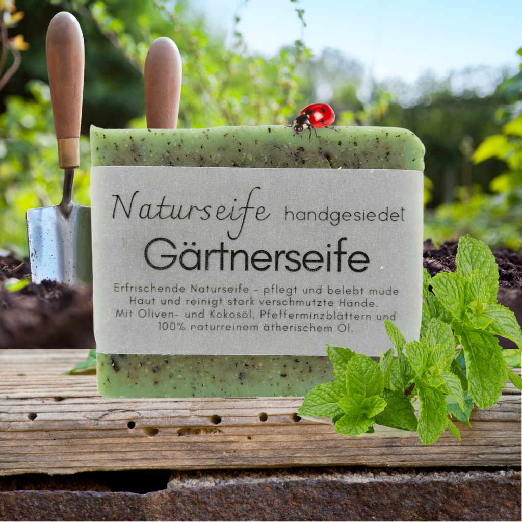 Naturseife GÄRTNERSEIFE handgesiedet