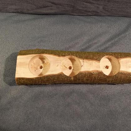 Kerzenhalterung aus Holz - Image 2