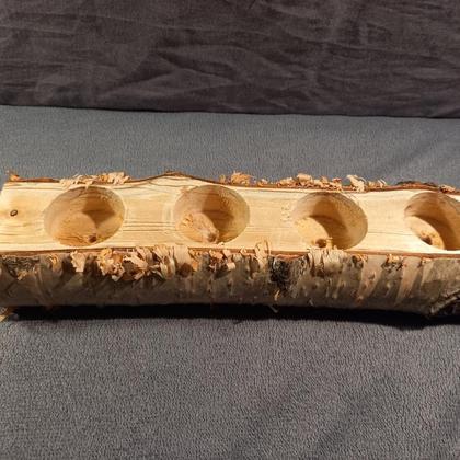 Kerzenhalterung aus Holz - Image 2