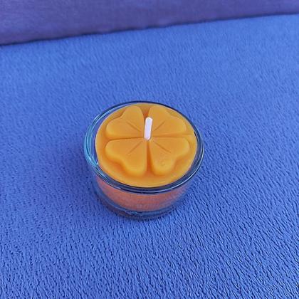 Bienenwachskerzen, Teelichter-Set Glücksbringer 9Stk. - Image 3