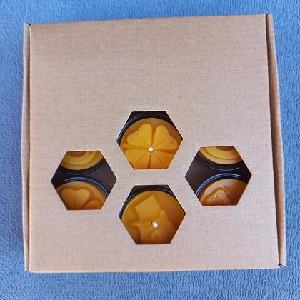 Teelichter-Set Glücksbringer 9Stk.