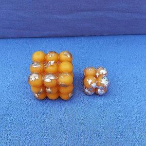 Bubble Kerzen 2er – Set, Bienenwachskerze