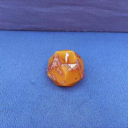 Bubble Kerze Bronze