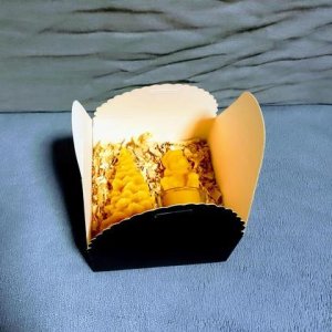 Geschenkbox, Bienenwachskerze  2er-Set Weihnachten