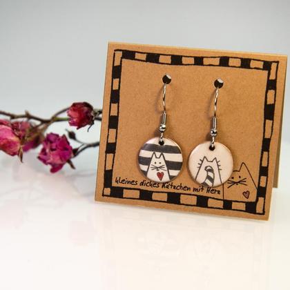 Katzen Ohrringe